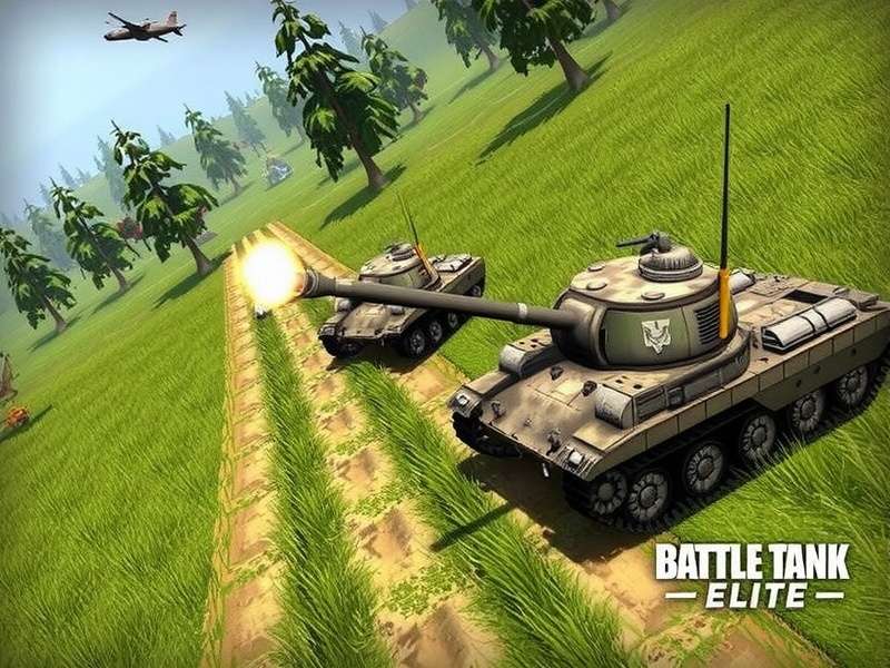 Intense Tank Battles in Battle Tank Elite Battle Tank Elite Gameplay Screenshot